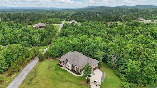 1045 Boulder Dr, Little Rock, AR 72210 - view of subject property with a forest