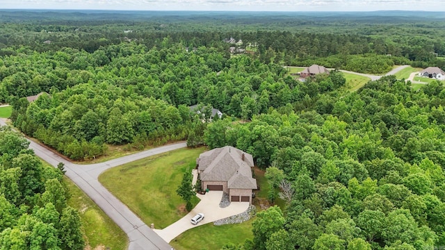 1045 Boulder Dr, Little Rock, AR 72210 - drone / aerial view of a heavily wooded area