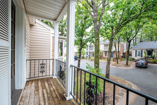 99 Kingsbridge Way, Little Rock, AR 72212 - balcony with a residential view
