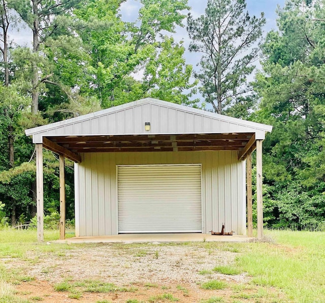 2441 Miller County 77, Doddridge, AR 71834 - view of outbuilding featuring driveway