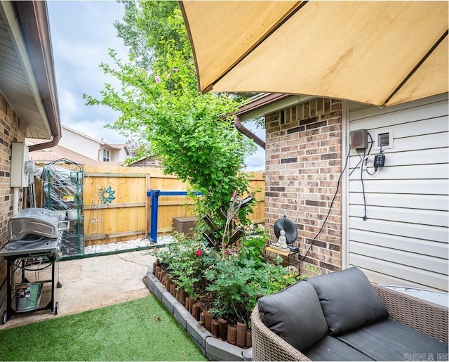 12 Wickford Ln, Little Rock, AR 72212 - view of patio / terrace featuring area for grilling
