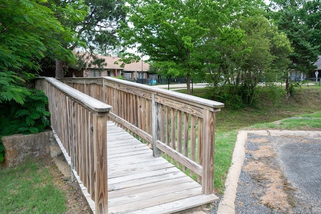12 Wickford Ln, Little Rock, AR 72212 - view of wooden deck