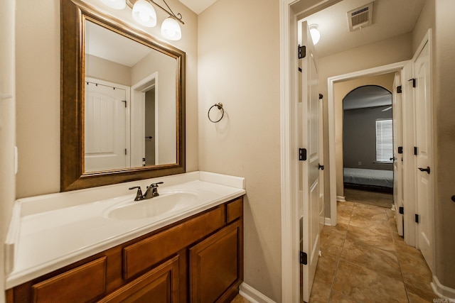3305 Garden Club Dr, Bryant, AR 72022 - bathroom featuring vanity and baseboards