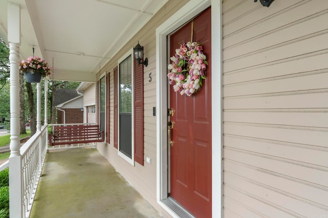 5 Briarstone Dr, Sherwood, AR 72120 - doorway to property with covered porch