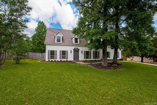1208 Hilltop Rd, Alexander, AR 72022 - cape cod-style house with a shingled roof