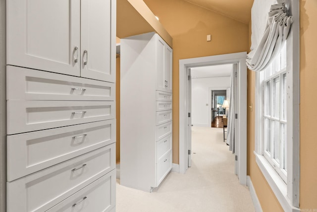 489 Ridgeway Dr, Little Rock, AR 72205 - hall featuring light carpet, baseboards, and plenty of natural light