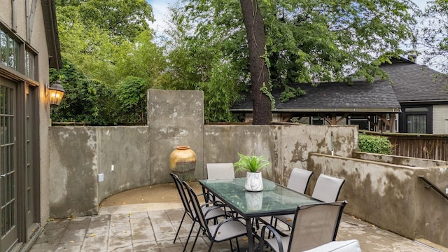 489 Ridgeway Dr, Little Rock, AR 72205 - view of patio / terrace with outdoor dining space