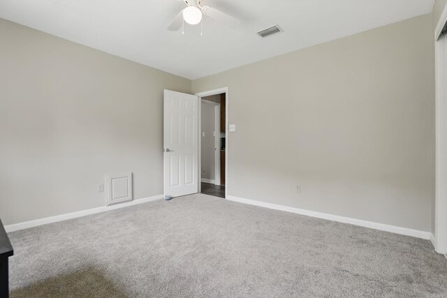 11 Crystal Mountain Ln, Maumelle, AR 72113 - unfurnished room featuring carpet floors, ceiling fan, and baseboards