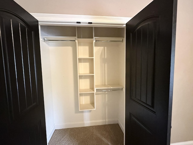 view of closet