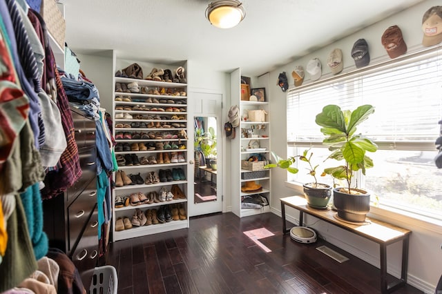 6005 Eagle Creek Rd, North Little Rock, AR 72116 - walk in closet with wood finished floors
