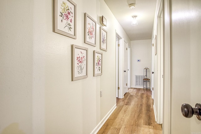 30 Segovia Dr, Hot Springs Village, AR 71909 - corridor featuring light wood-style flooring and baseboards