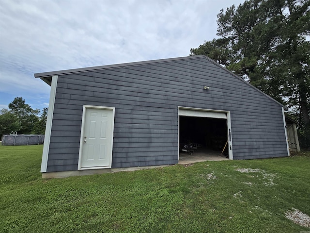 2373 W Rd, Mount Pleasant, AR 72561 - view of detached garage
