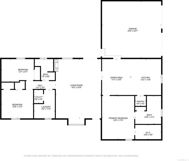 2373 W Rd, Mount Pleasant, AR 72561 - floor plan / room layout
