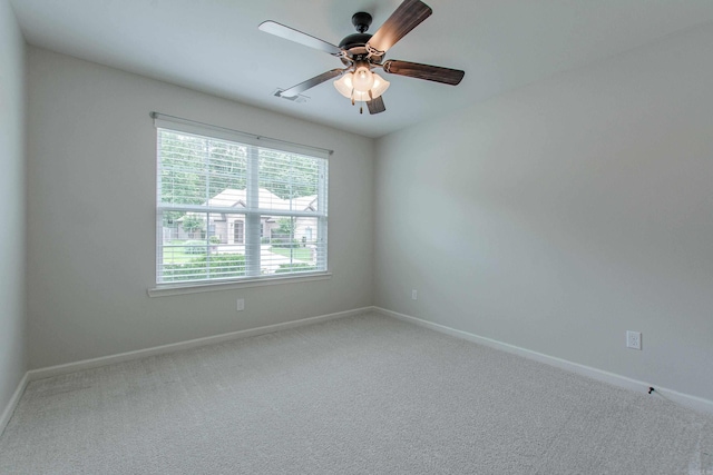 5045 Maple Leaf Dr, Benton, AR 72019 - carpeted empty room with ceiling fan and baseboards