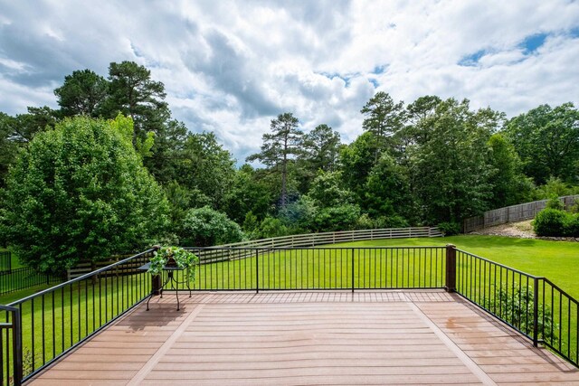 20 Accadia Ct, Little Rock, AR 72223 - view of wooden deck