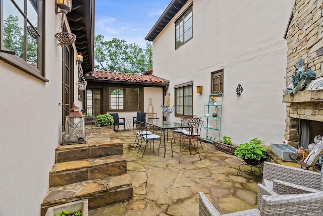 1729 N Spruce, Little Rock, AR 72207 - view of patio with outdoor dining area