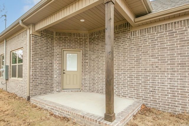 412 N 3rd St, Cabot, AR 72023 - property entrance with brick siding