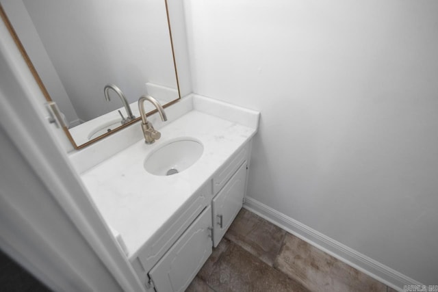 3 Poydras Dr, Little Rock, AR 72211 - bathroom with vanity and baseboards