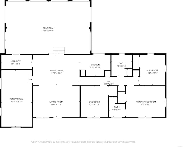 3508 Jack Mann Rd, Little Rock, AR 72210 - room layout