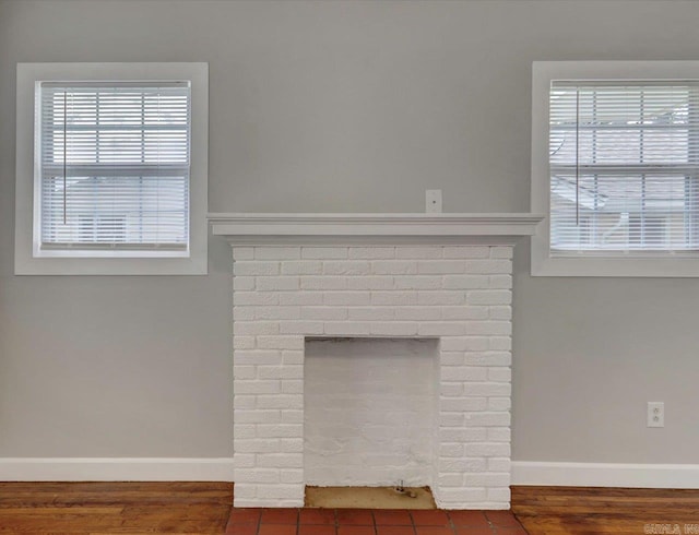122 Kenwood St, Hot Springs, AR 71913 - detailed view of baseboards and wood finished floors