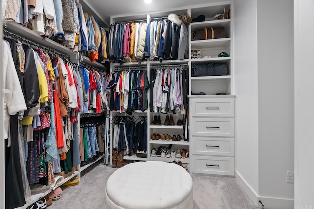 2505 Collins Dr, Conway, AR 72058 - spacious closet featuring carpet flooring