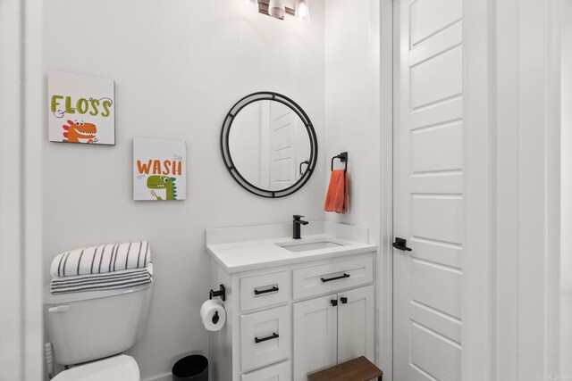 2505 Collins Dr, Conway, AR 72058 - bathroom with vanity and toilet