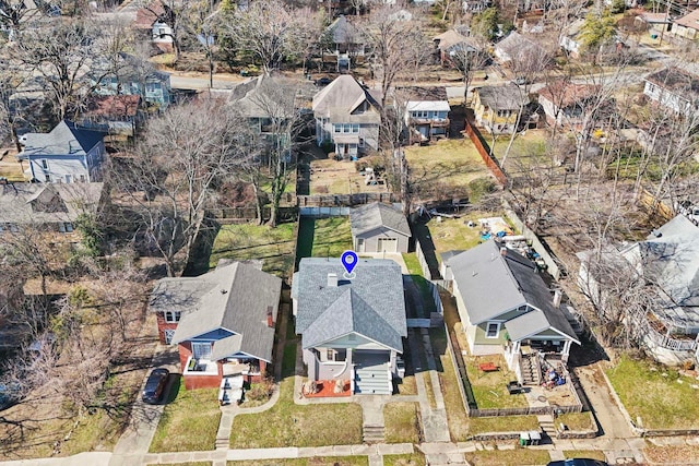 212 Barton St, Little Rock, AR 72205 - aerial view of property's location featuring nearby suburban area