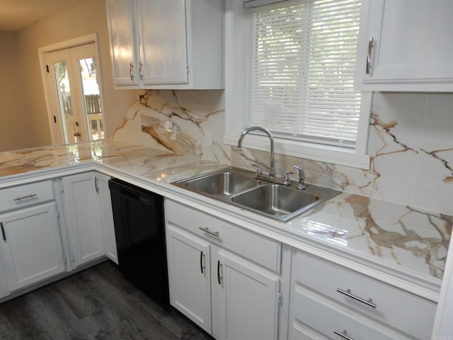 100 Douglas, Judsonia, AR 72180 - kitchen featuring dishwasher, a sink, healthy amount of natural light, and light countertops