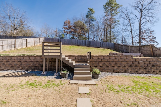 1324 Hunter Wood, Bryant, AR 72022 - view of yard featuring stairway