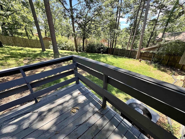 15 Flourite Ct, Little Rock, AR 72212 - view of wooden deck