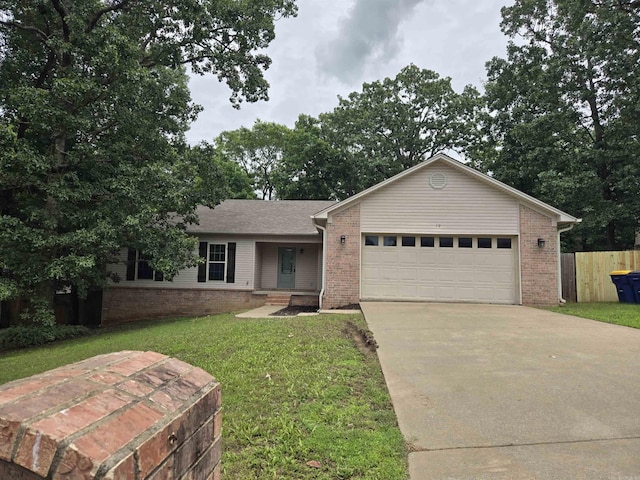 19 Twin Lks, Cabot, AR 72023 - single story home with an attached garage, brick siding, and driveway
