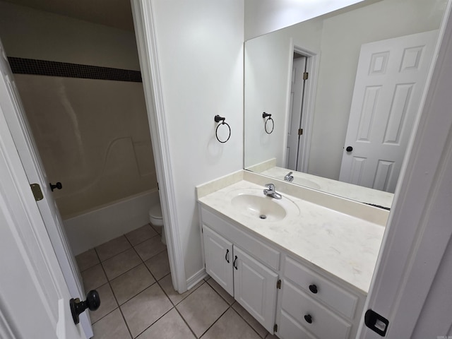 19 Twin Lks, Cabot, AR 72023 - full bath with vanity, tile patterned floors, toilet, and shower / bathtub combination
