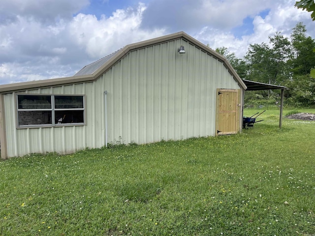 6873 Brazil Rd, Benton, AR 72019 - view of home's exterior with a yard