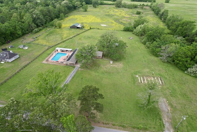 6873 Brazil Rd, Benton, AR 72019 - view of property location featuring a pool area and rural landscape
