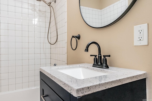 3317 W 7th St, Little Rock, AR 72205 - full bath with vanity and bathtub / shower combination