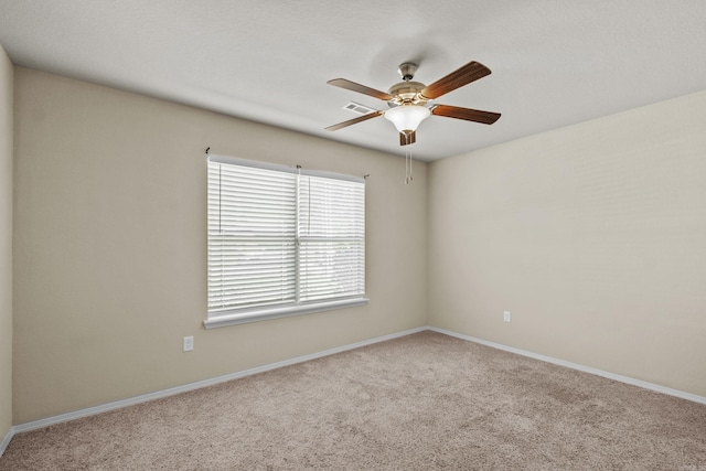 4114 Valles Rd, North Little Rock, AR 72118 - carpeted spare room featuring ceiling fan and baseboards