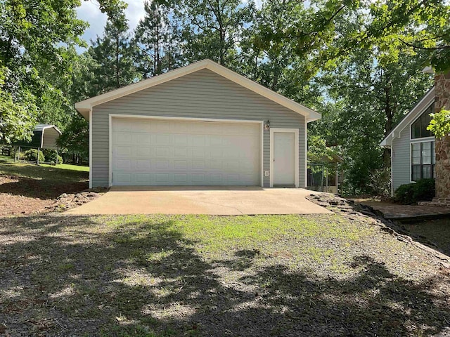 235 Sylvan Dr, Greers Ferry, AR 72067 - view of detached garage