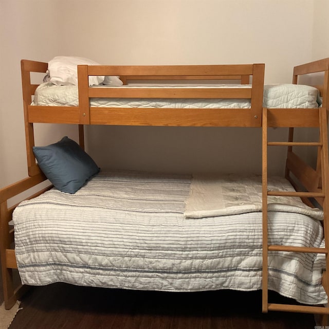 235 Sylvan Dr, Greers Ferry, AR 72067 - bedroom with wood finished floors
