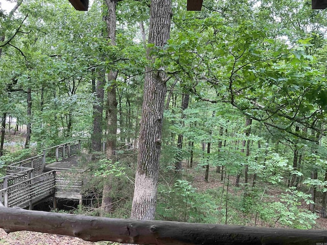 1602 Lake Clf, Higden, AR 72067 - view of wooded area
