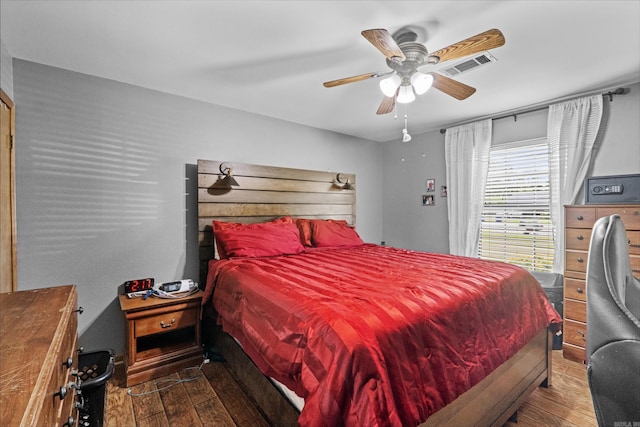 16 Clinton Ct, Cabot, AR 72023 - bedroom featuring hardwood / wood-style floors and ceiling fan