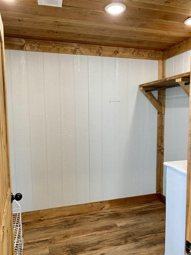 5867 County Road 4160, Ozark, AR 72949 - spacious closet with wood finished floors