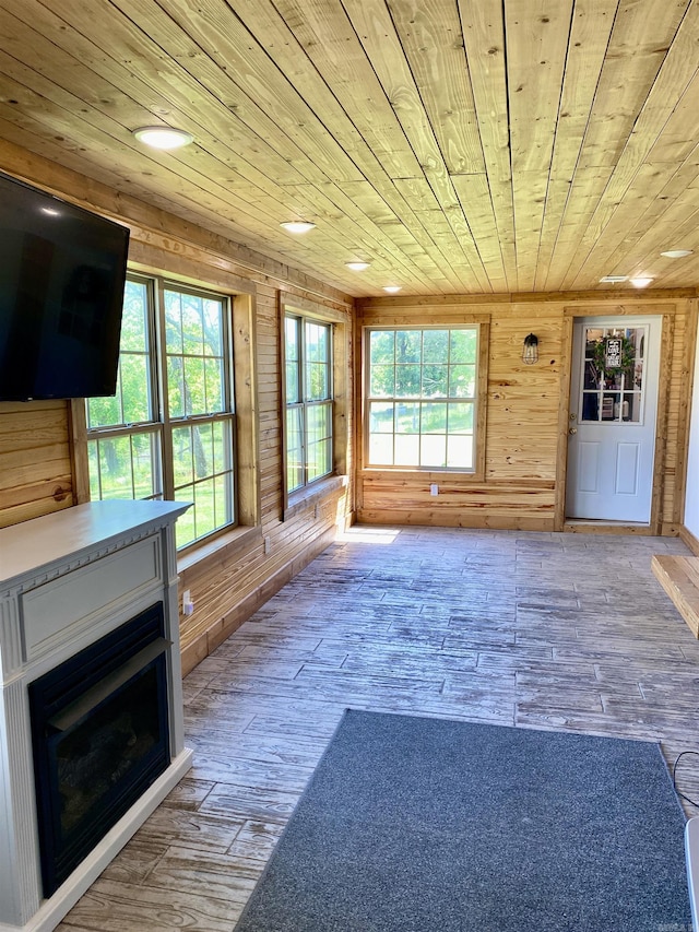 5867 County Road 4160, Ozark, AR 72949 - view of unfurnished sunroom