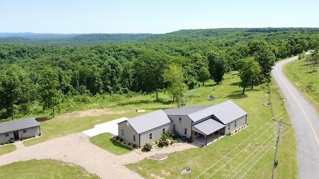 5867 County Road 4160, Ozark, AR 72949 - view of subject property featuring a forest