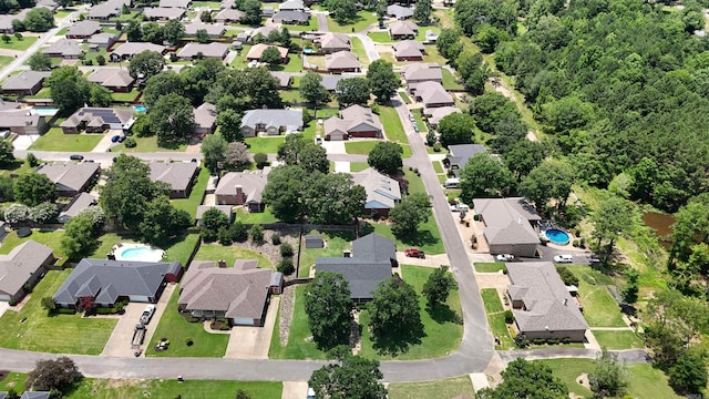 113 Deer View Cir, Hot Springs, AR 71913 - aerial view of property's location with nearby suburban area and a pool area