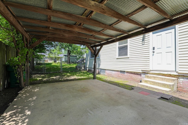831 Jackman St, Benton, AR 72015 - view of patio featuring entry steps