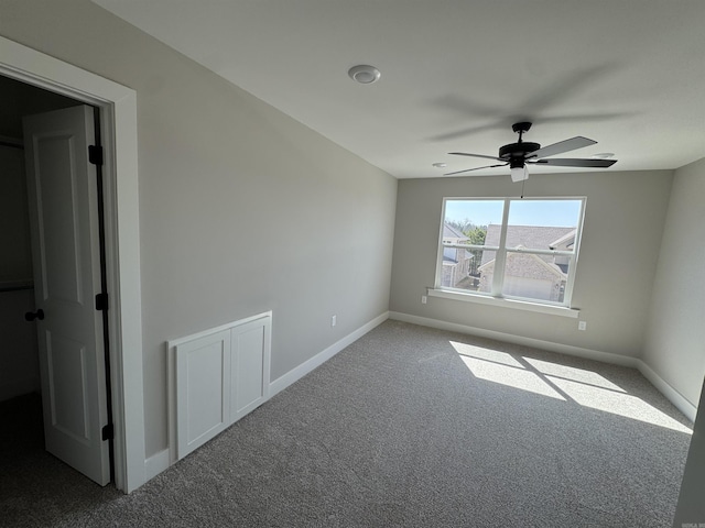1114 Grand Teton, Benton, AR 72019 - unfurnished room featuring carpet flooring, baseboards, and ceiling fan