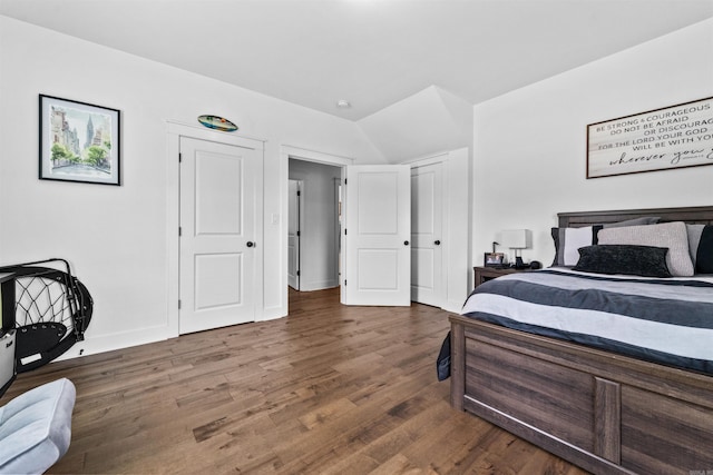 1973 Campground Rd, Cabot, AR 72023 - bedroom featuring wood finished floors, baseboards, and a closet