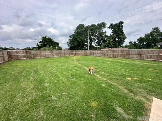1415 Ben St, North Little Rock, AR 72117 - view of yard
