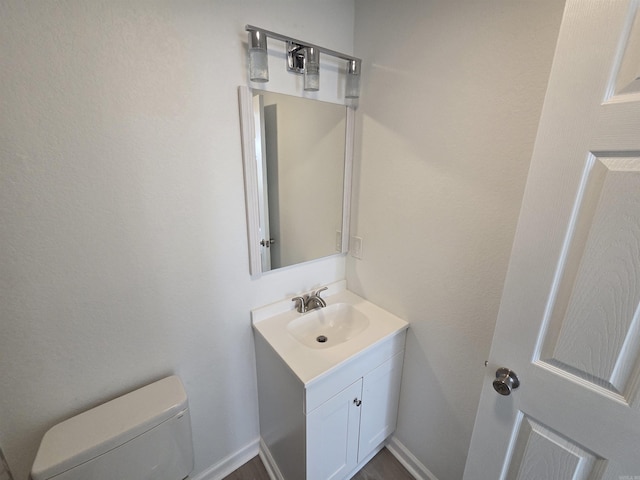 4518 W 25th, Little Rock, AR 72204 - half bathroom with vanity and toilet