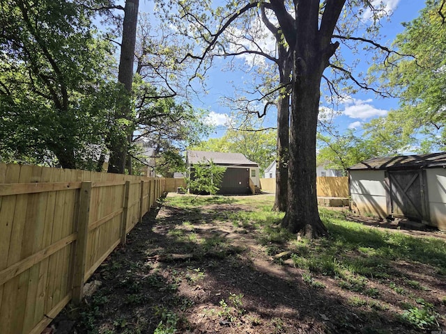 4518 W 25th, Little Rock, AR 72204 - view of fenced backyard